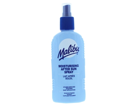 Malibu After Sun Loção Spray Balm depois de bronzear 200ml