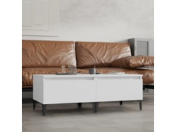 Mesitas auxiliares (2 unidades) | Mesita auxiliar de 50x46x35 cm, fabricada en madera, color blanco.