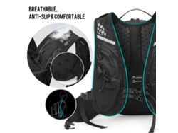 Mochila Ultraligera De 12 Litros Para Actividades Al Aire Libre: Correr, Ciclismo, Acampar Y Senderismo. Mochila Deportiva Unisex Transpirable.