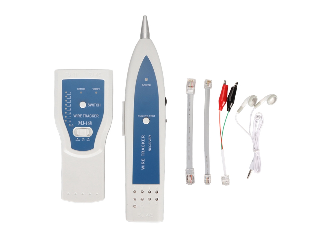Comprobador de cables RJ45 RJ11, cortador de cables multifuncional para mantenimiento de redes y líneas telefónicas