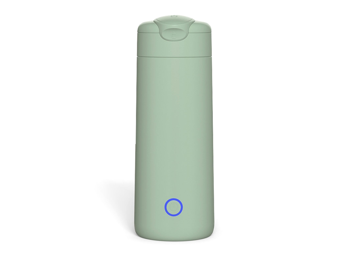 Taza Eléctrica Portátil Con Calefacción Para Viajes, 300 Ml, Con Protección Contra Sobrecalentamiento Y Función Multiusos.