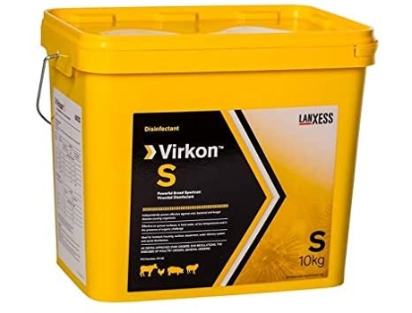 Virkon S Virucida Desinfetante Contra Vírus Que Afetam a Produção e Animais Domésticos ZOTAL -10 kg Pó
