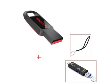 Pen USB SLOWMOOSE 2.0 para Smartphone (128 GB)