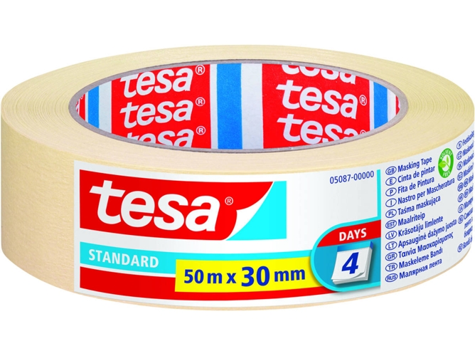 Cinta Adhesiva TESA Beige (50 m)