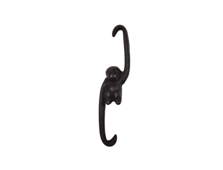 Pot Easy Install Heavy Duty Home Decor S Monkey Hooks Jardín Hierro fundido para planta