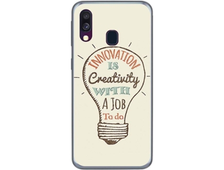 Carcasa Samsung Galaxy A40 TUMUNDOSMARTPHONE Creativity Multicolor
