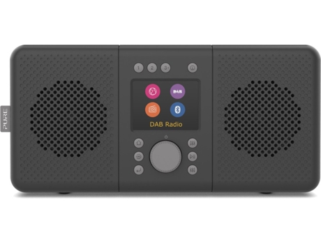 PURE Radio Internet estéreo Elan Connect con DAB y Bluetooth, Stone Grey - Negro Oferta