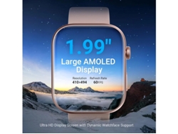 Smartwatch con monitor de actividad física y pantalla AMOLED de 1,99 pulgadas, llamadas de voz con IA, Bluetooth y monitor de frecuencia cardíaca Bestvite