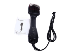 Escova Secadora De Cabelo 2 Em 1 Com Escova Alisadora E Aquecedora, Cor Rosa, 110v, Plugue Americano, 1000w