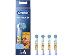 Recambios Cepillo de Dientes ORAL-B Pro Kids 3+ Rey León (4 unidades)