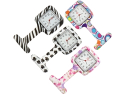 Reloj Colgante Silicona Moderno Cuarzo Preciso Visible 4 Unidades Hospitales Estudiantes Diseño Creativo