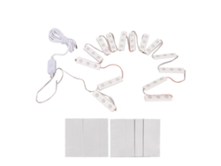 Luz De Espelho Para Maquiagem Led, 14 Barras, Usb Regulável, Iluminação Suave 4000-5000k