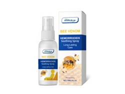 Spray analgésico de veneno de abeja para la zona perianal.
