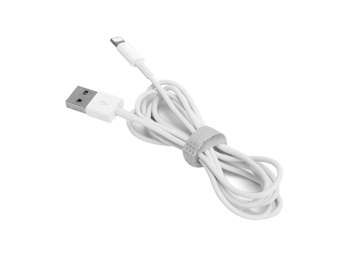 2pcs Cable De Carga Y Datos Usb Para Iphone12 Carga Rápida Transferencia Blanco
