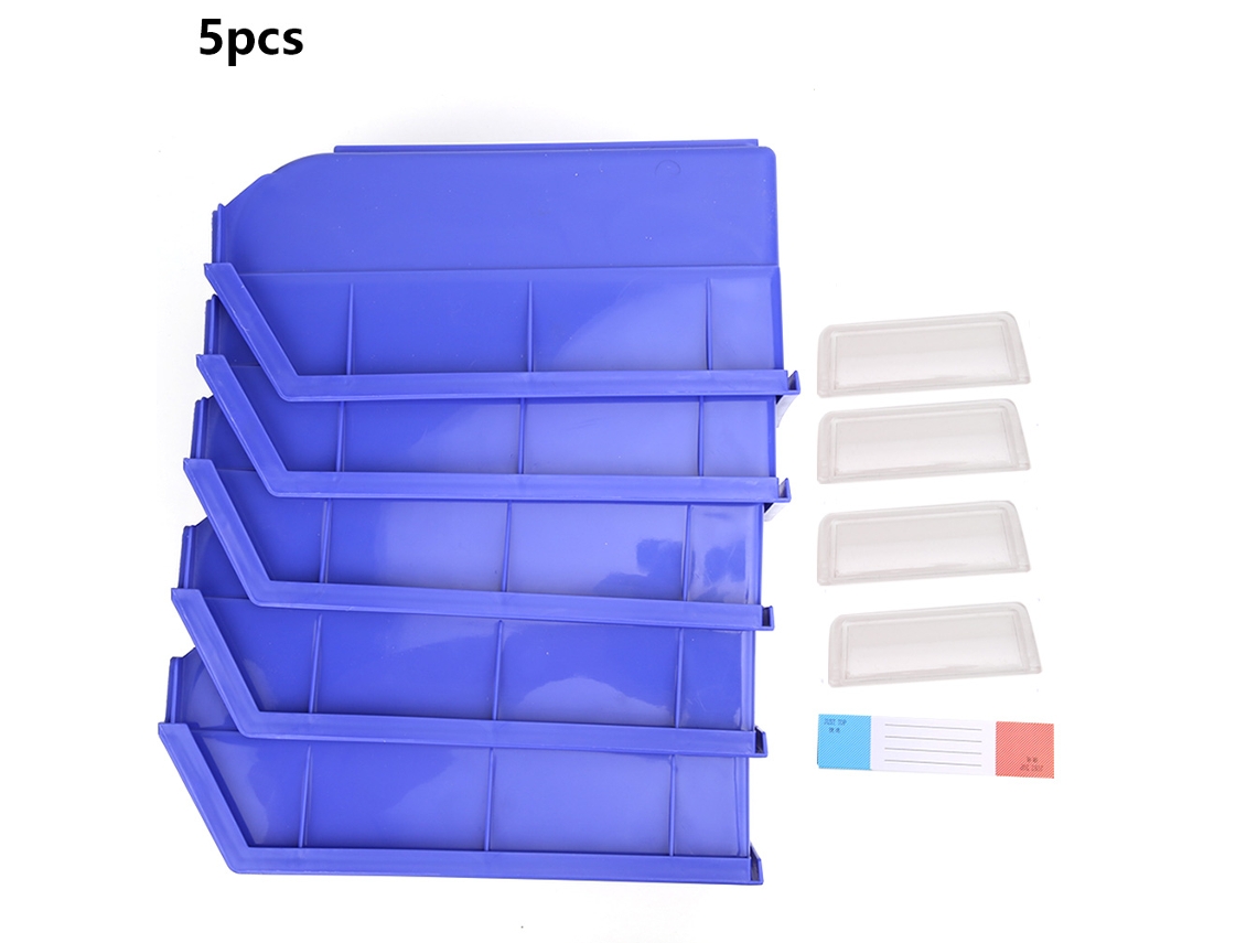 Caja De Armazenamento De Ferramentas De Hardware Montada Na Parede Para Parafusos, Porcas E Acessórios 5pcs (270x140x125)