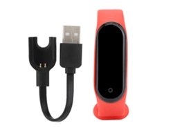 Pulsera Inteligente (bluetooth Resistente Al Agua) Pulsera Inteligente M4 (rojo)