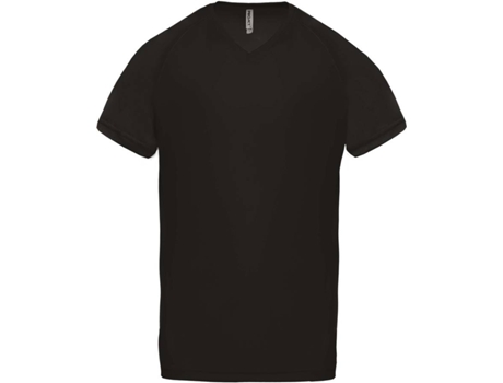 Camiseta de Hombre para Deporte PROACT Multideportes Poliéster Negro (L)