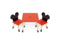 Juego de mesa de madera Arditex Micke