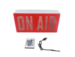 Sinal De Luz Em Transmissão Usb Com 12 Cores Controle Remoto Led Para Stream Live Studio