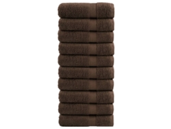 Toalla Lovely Home Solund Gsm Marrón (100x150cm)