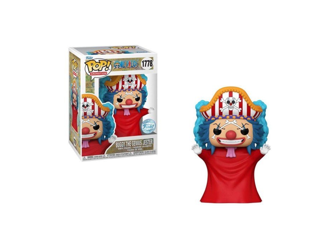 ¡Funko Pop! Figura de One Piece Baggy Post Ellipse Animación