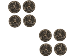 Pomos De Bronce Antiguo Para Muebles, Tiradores Cajones Retro, Accesorios Armarios Y Alacenas