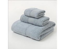 Toalla de Baño Kofihety Liso Ideal Gris (26x17x5cm)