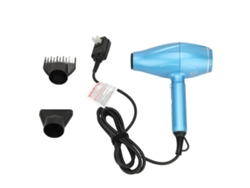 Secador De Pelo 1600w Profesional Con Aire Caliente Y Frío, Potencia Alta, Para Salón Y Hogar, Color Azul, Enchufe Us, Protección Contra Fugas