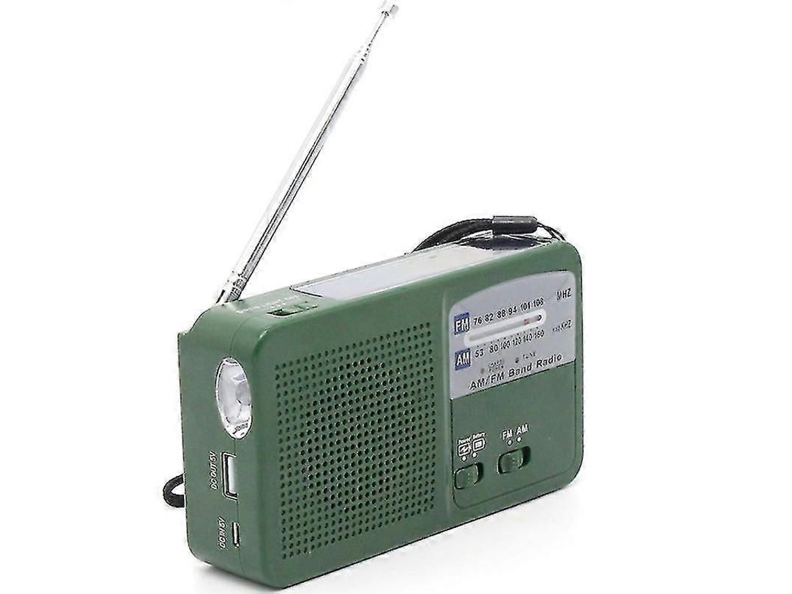 Radio portátil de emergencia