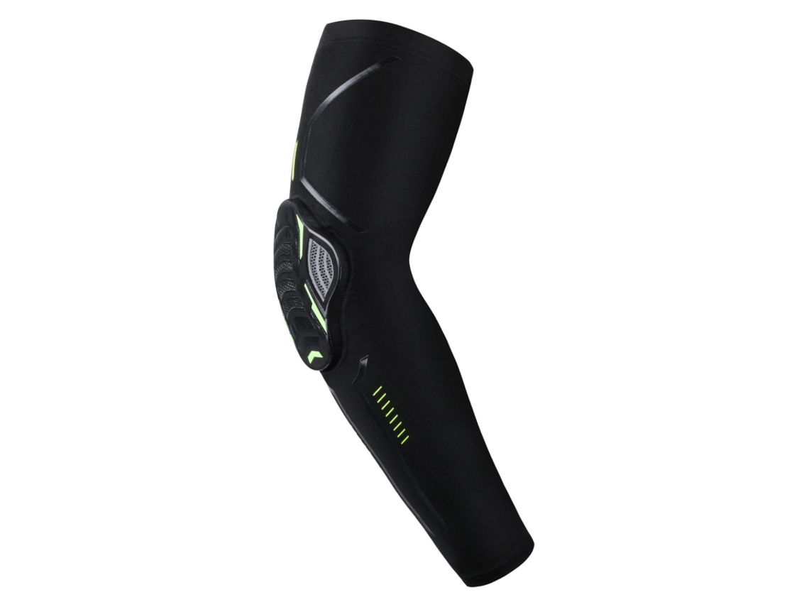 Coderas deportivas elásticas con forma de panal, anticolisión y antipresión, para ejercicio físico. Mdug (negro, 1 unidad, talla L)