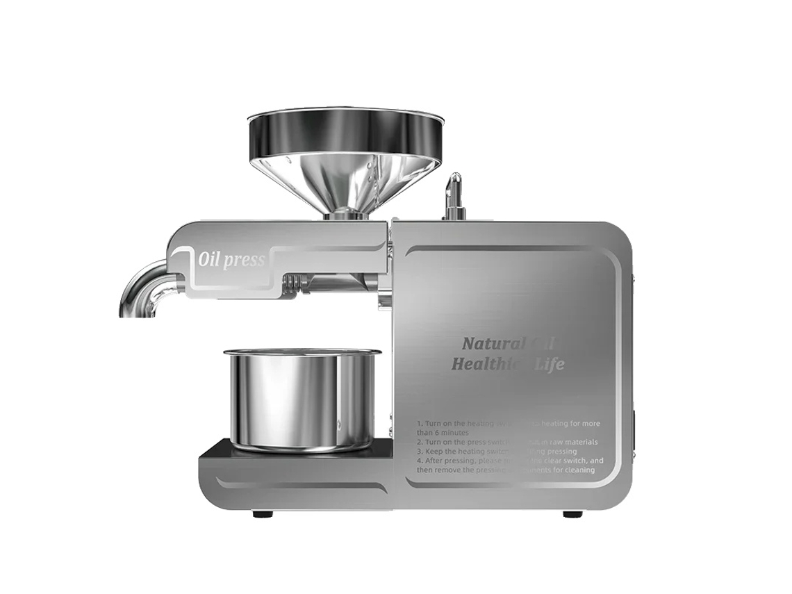 Prensa de aceite, funcionamiento automático, diseño compacto, T1