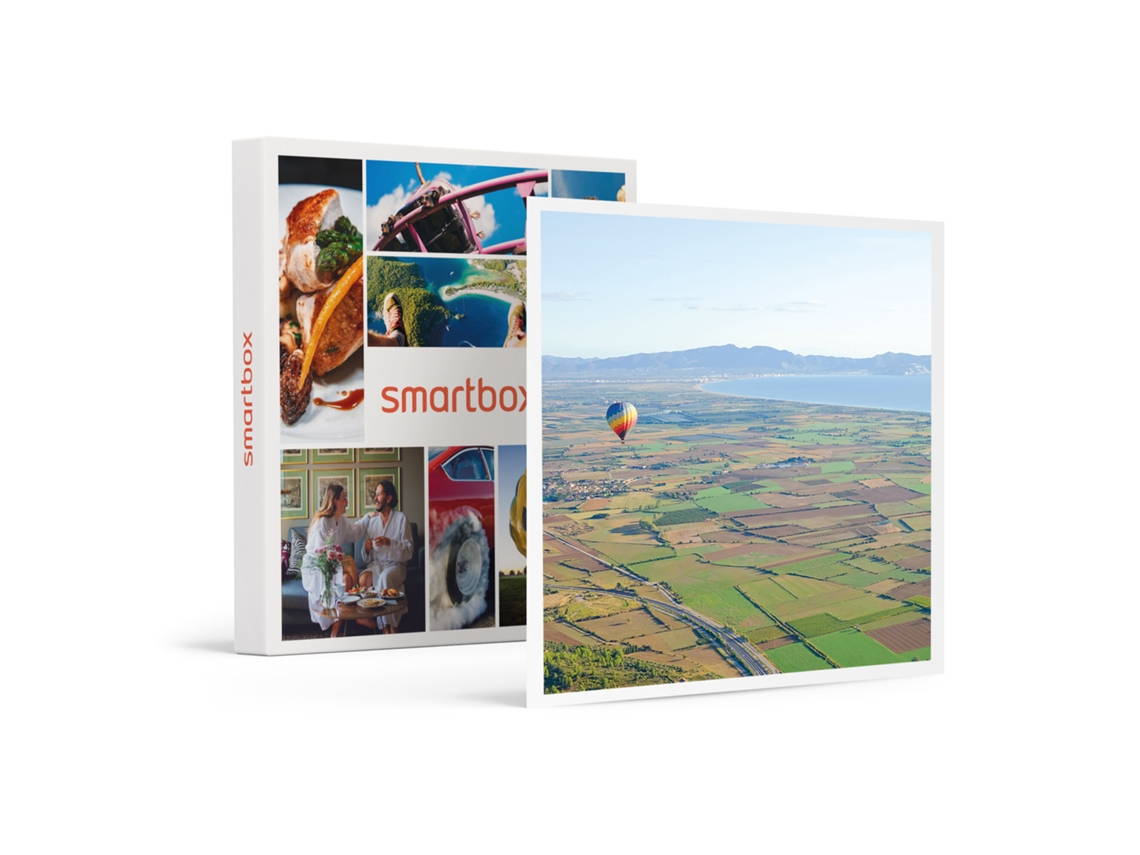 Caja Regalo Smartbox El Cielo de la Costa Brava Vuelo en Globo Aerostático de 1 Hora con Reportaje Fotográfico para 2 Personas