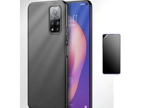 Kit Carcasa y Protector Xiaomi Mi 10T Pro Ultimatte Turtleshell Negro