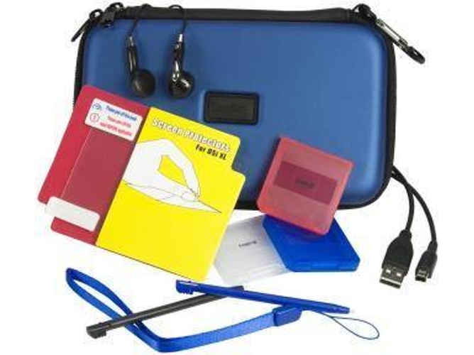 Conjunto de Accesorios LOGIC3 Xl Starter (Nintendo DSi XL - Azul)