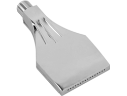 Boquilla para compresor de aire Topbathy de aleación de aluminio de 9x4,5x1,5 cm con orificio de limpieza y secado.