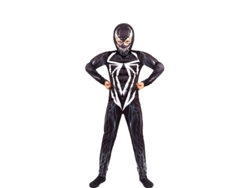 Disfraz de Niño PARTILANDIA araña negra malvada (Tam.: 5-6 anos)