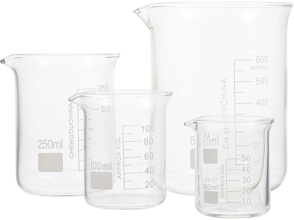 Béquer De 100 Ml: Ideal Para Cozinhar E Assar, Medir Ingredientes E Muito Mais. Copo Medidor