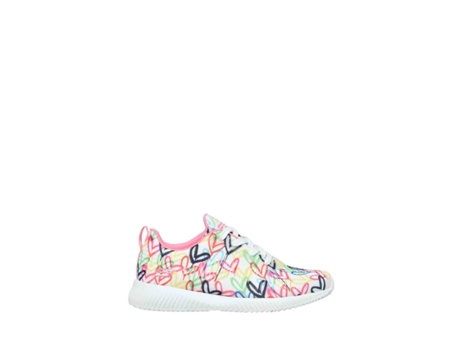 Zapatillas para Mujer SKECHERS Vegana Bobs Squad Starry Love (Blanco - 39)