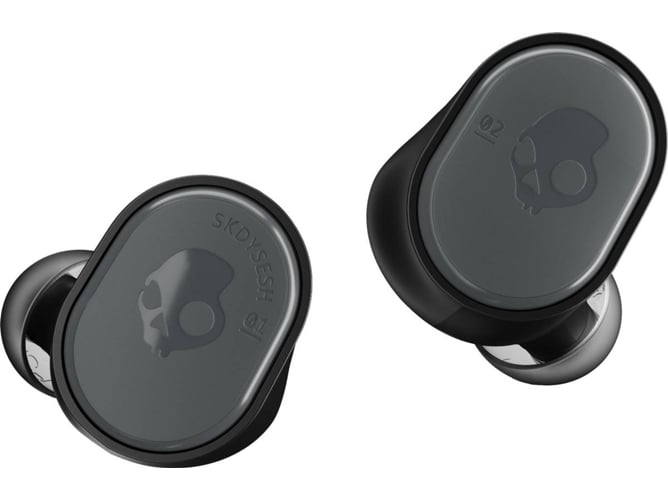 Auriculares Bluetooth True Wireless SKULLCANDY Sesh Black (In Ear - Micrófono - Negro)