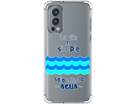 Carcasa OnePlus Nord 2 5G TUMUNDOSMARTPHONE Agua Multicolor