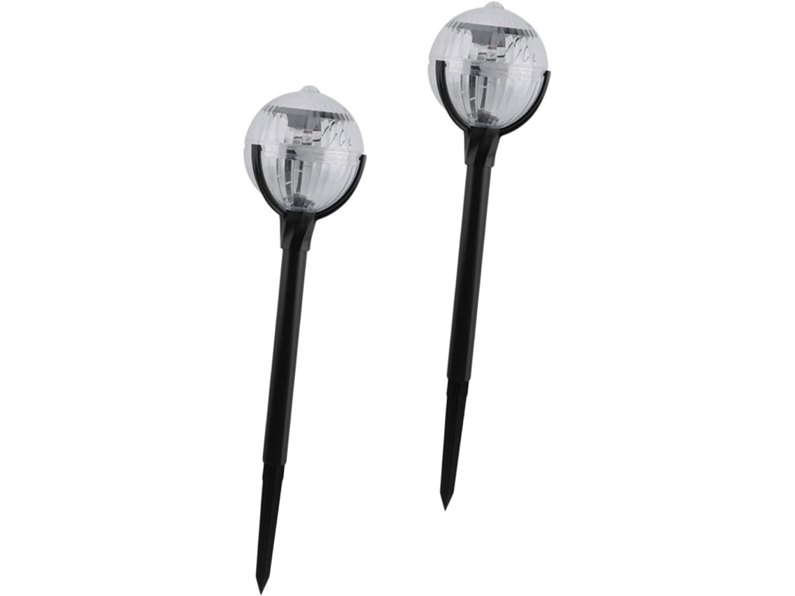 2 Luces Decorativas Solares Para Jardín Con Sistema De Iluminación Automático.