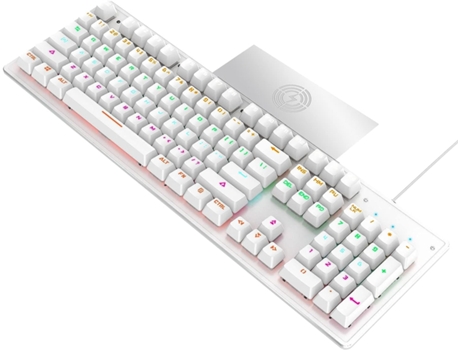 Teclado ELKUAIE mecánico con cable 104 teclas (inglés)