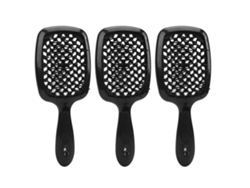 Juego De 3 Cepillos Ventilados Para Cabello Húmedo/seco, Desenredantes, Con Mango Antideslizante Para Peinar Y Dar Forma Al Cabello.