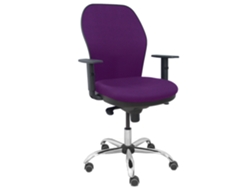 Sillas de Escritorio jorquera respaldo bali morado assento bali morado base cromada e rodas parquet