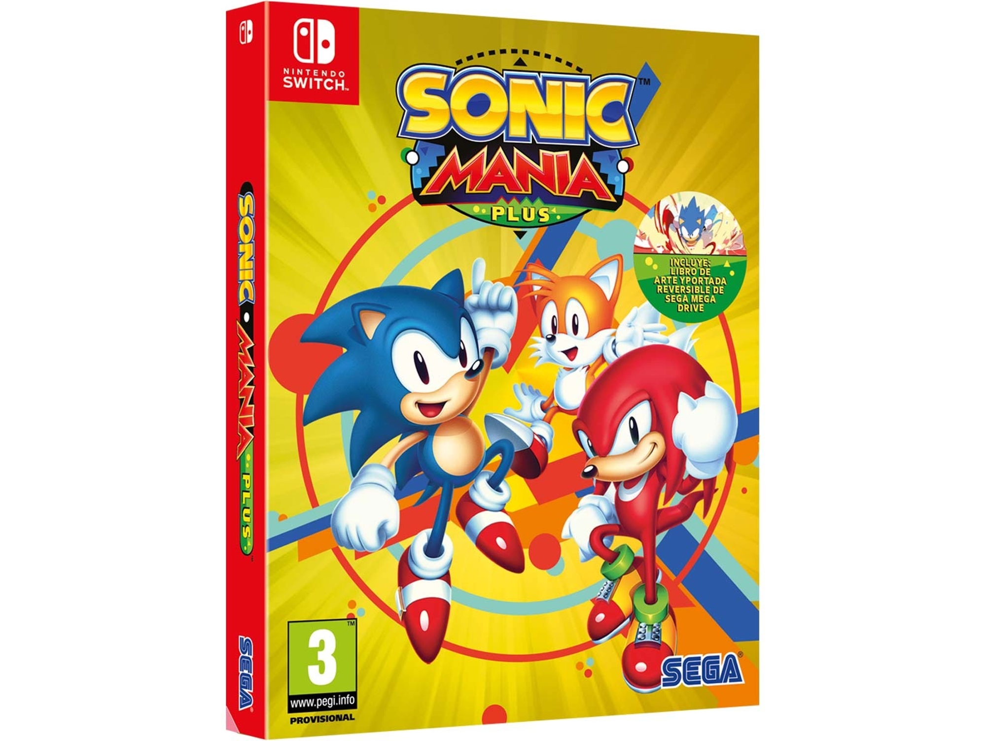 Juego Nintendo Switch Sonic Mania Plus