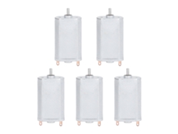 5 Motores De Cc Con Escobillas, Mini Motores Eléctricos De Metal, 16000 Rpm, 7 V, Repuestos Industriales.
