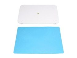 Tábua De Nívelamento Ajustável De Resina Com Almofada De Silicone 400x300mm Azul