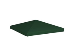 Cubierta para cenador 310 g/m² 3x3 m verde Wsd517078 Lovely Home