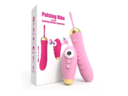 Juguete sexual rosa para estimular el punto G del clítoris, vibrador femenino para orgasmos más rápidos, rosa