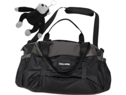Bolsa de viaje grande y resistente, fabricada en nailon, ideal para deportes, acampada, senderismo y viajes en avión.